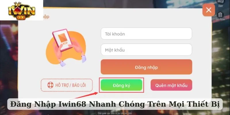 đăng nhập Iwin68